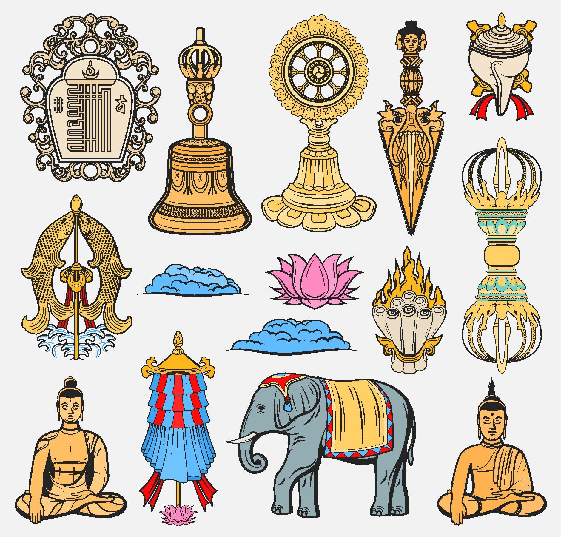 buddhist religion symbol