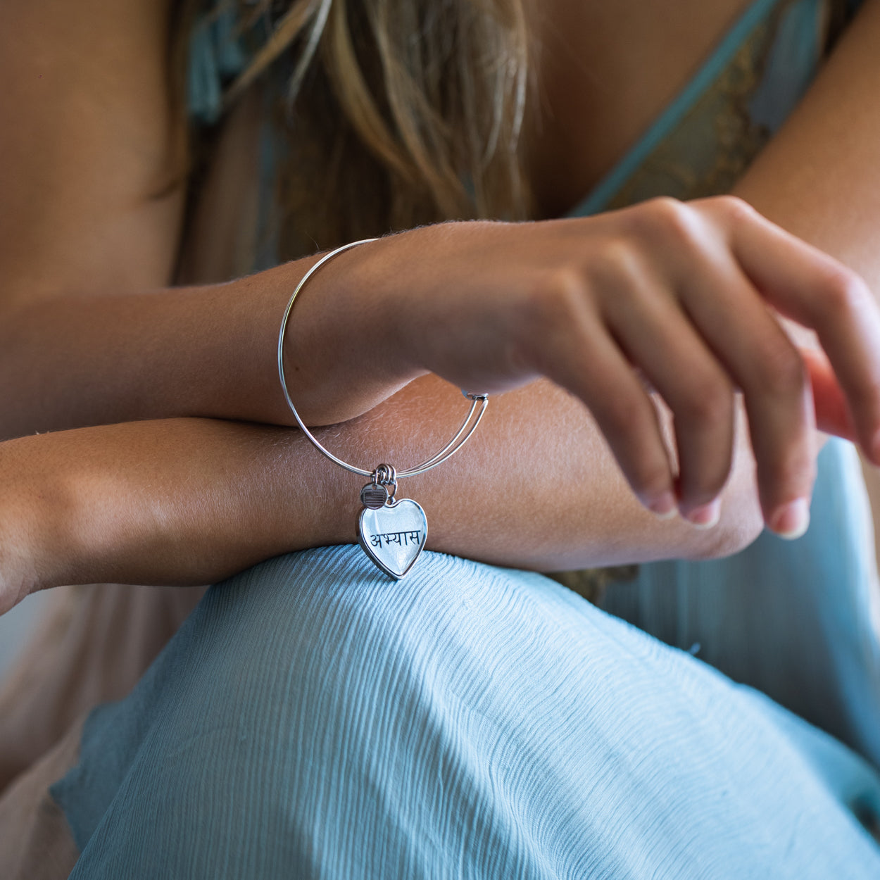 Confidence Heart Abhyāsa Bangle
