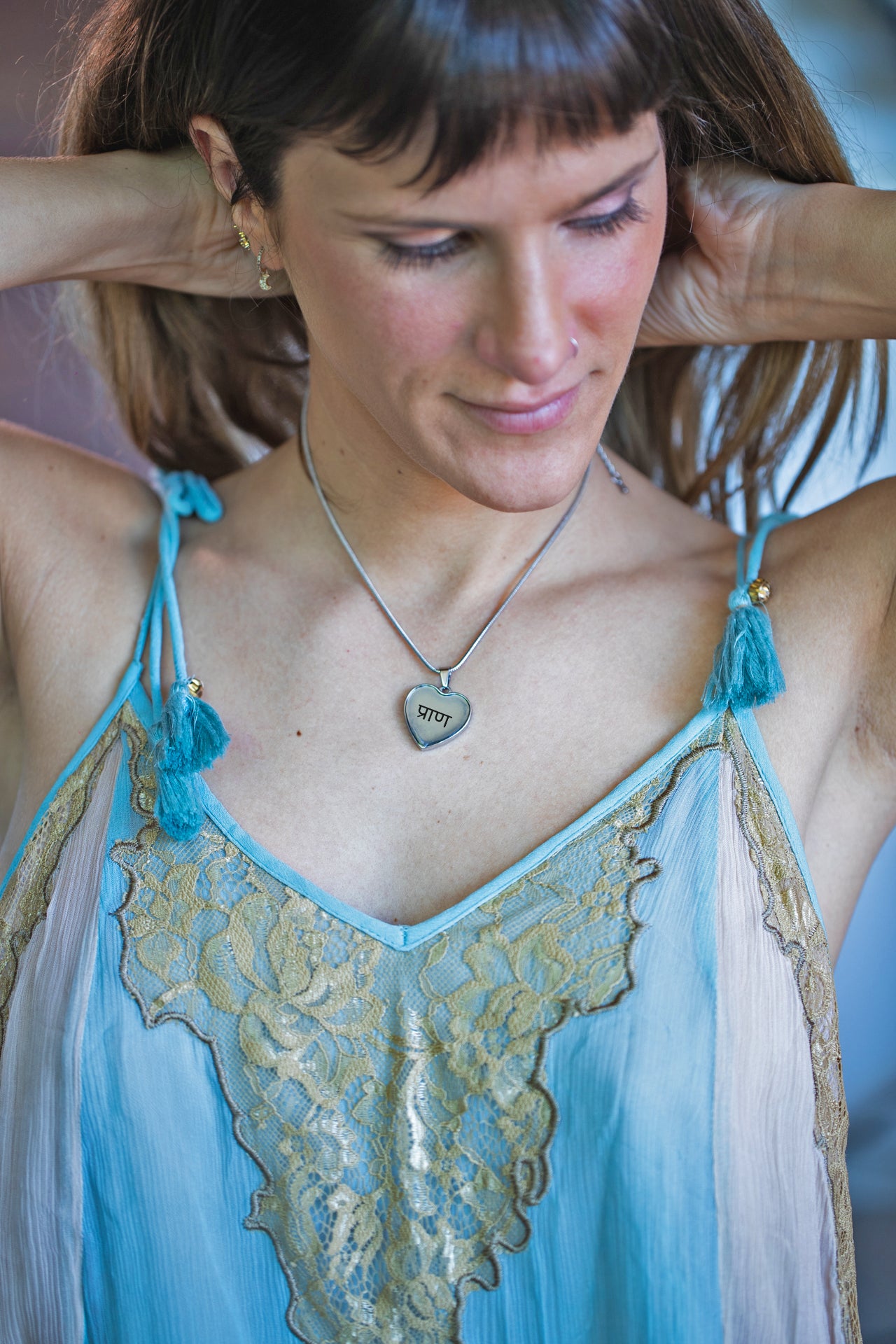 Life Force Prāna Heart Necklace